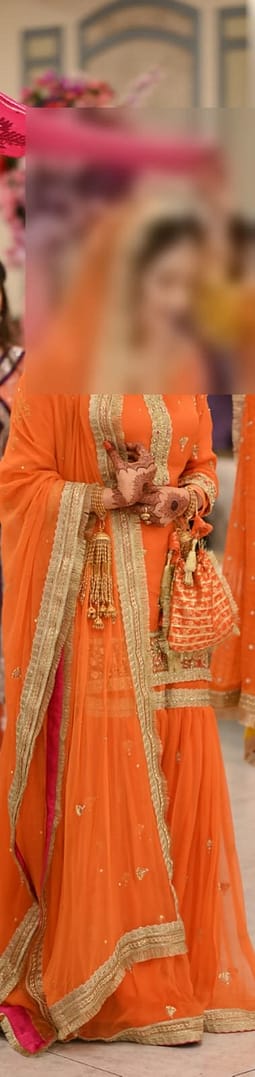 Orange Gharara - Image 3